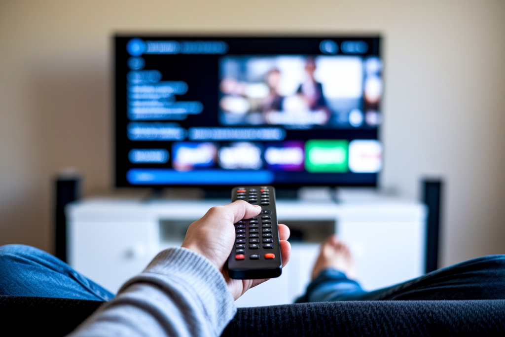 personne-canape-telecommande-tele