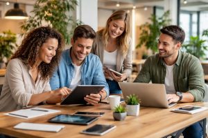 jeunes-professionnels-bureau-ouvert-contemporain
