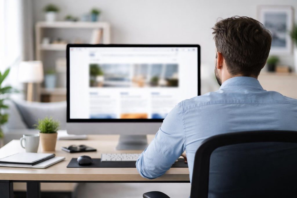 bureau-moderne-ordinateur-personne-attentive