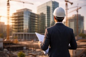 architecte-batiments-verre-casque-grues