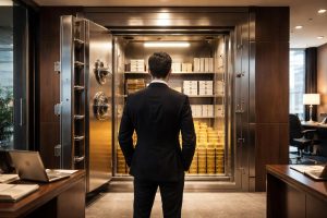 personne-affaires-costume-coffre-langots