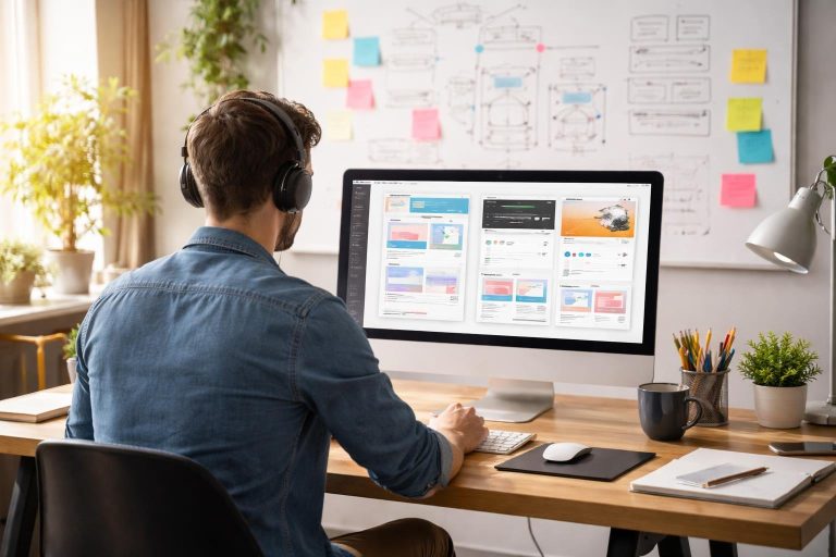 web-designer-travail-espace-moderne-tableau